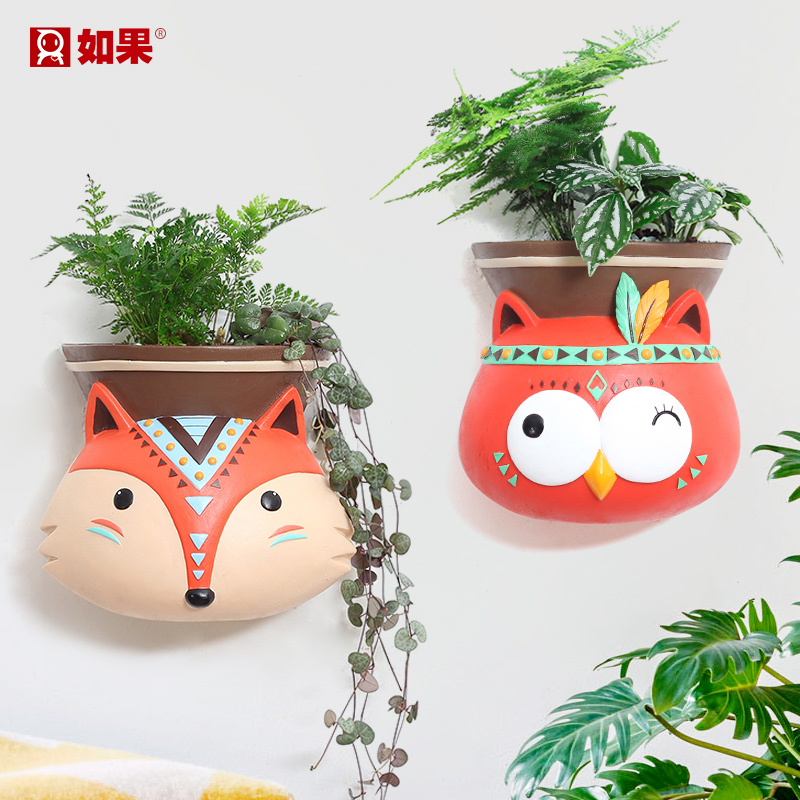 民族风花盆壁挂